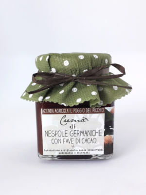 Crema di nespole germaniche con fave di cacao Il Poggio del Picchio